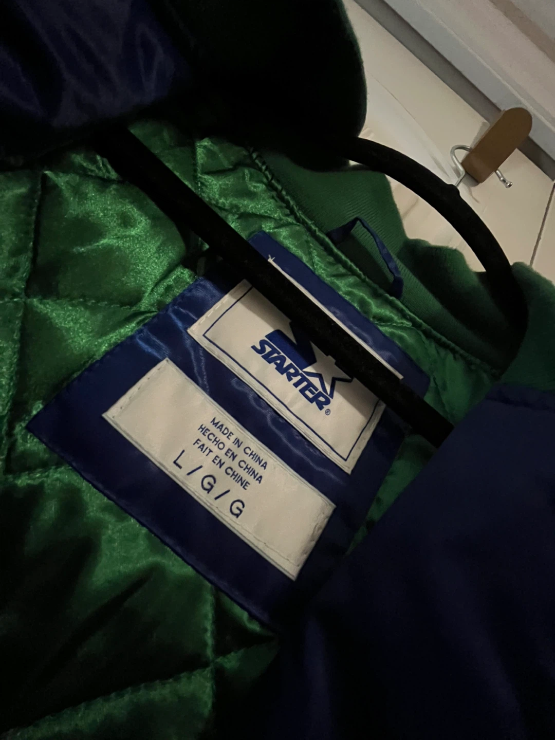Starter Minnesota Timberwolves Bomber Jacket - L - photo 3