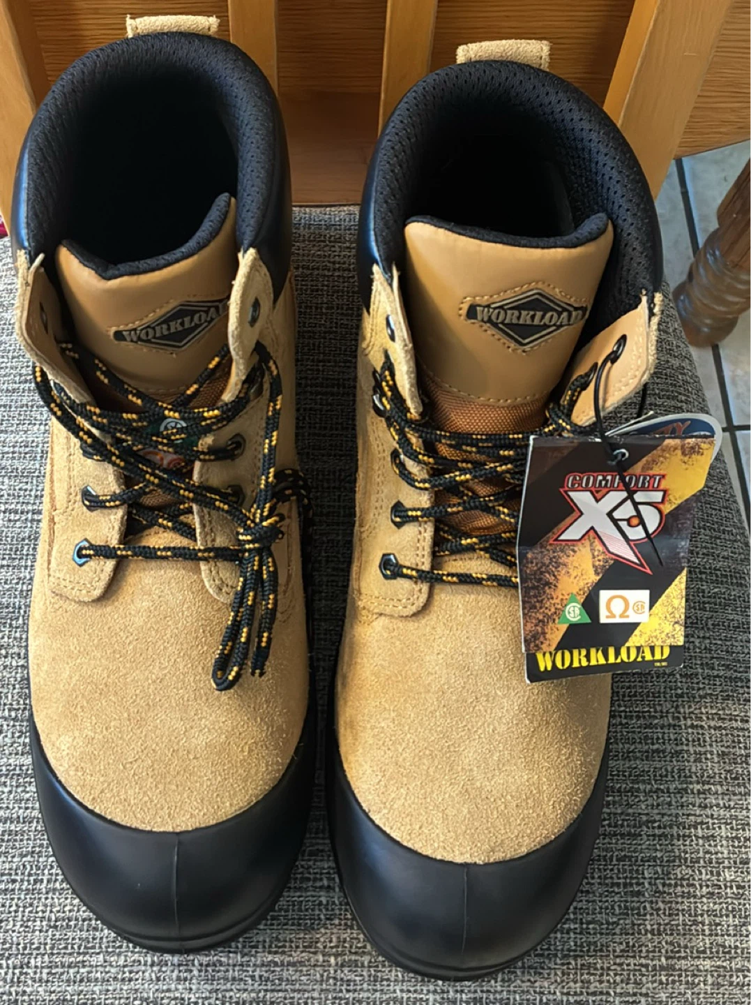 New Workload Steel Toe Work Boots size 13