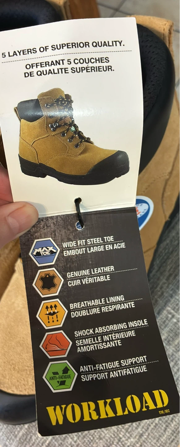 New Workload Steel Toe Work Boots size 13 - photo 3