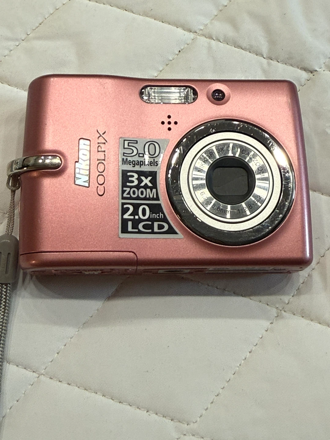Nikon COOLPIX Pink Digital Camera L10 - 5.0 Megapixels