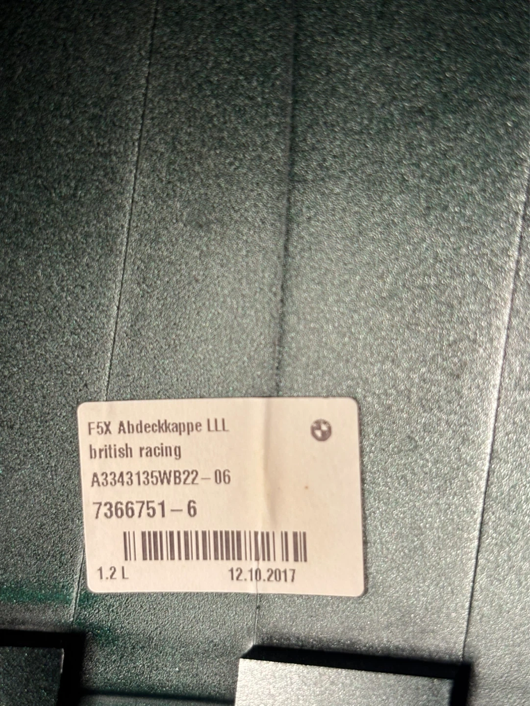 GENUINE MINI F-Series R/L Mirror Cover - British Racing Green - photo 3
