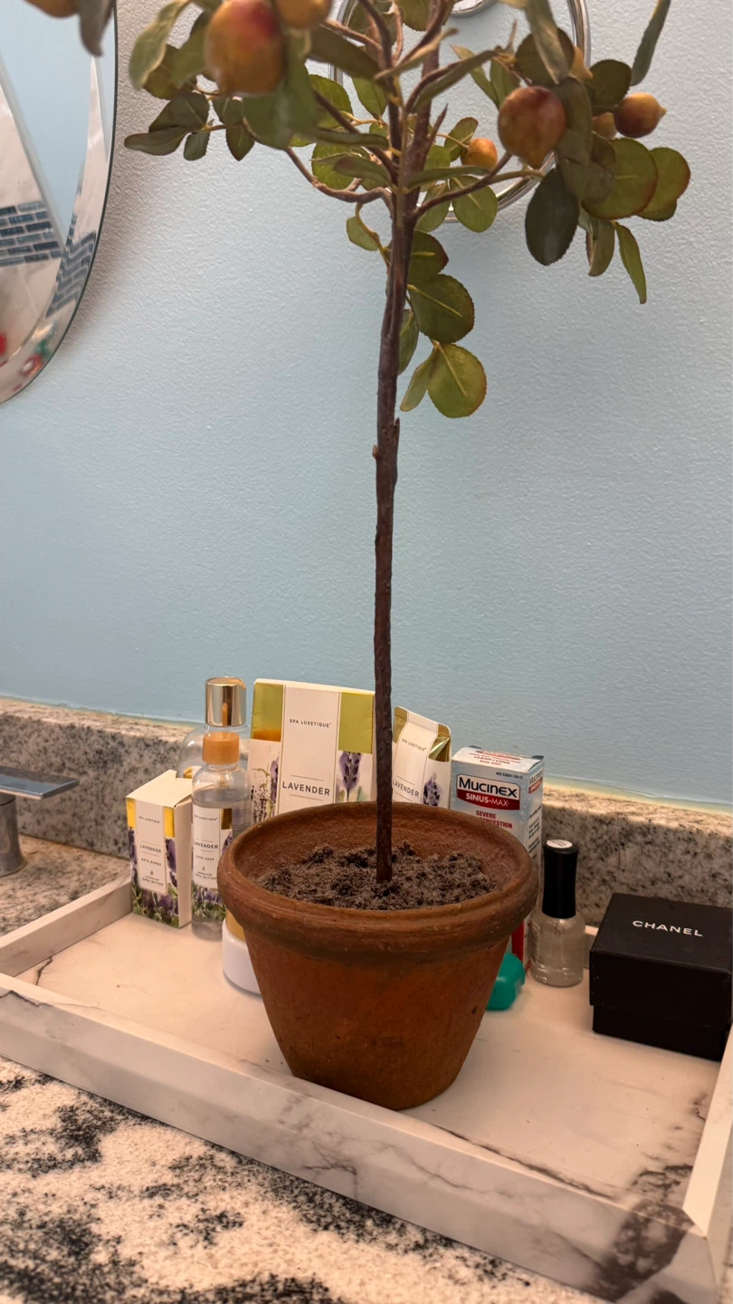 Artificial Fruit Tree in Terracotta Pot - photo 2