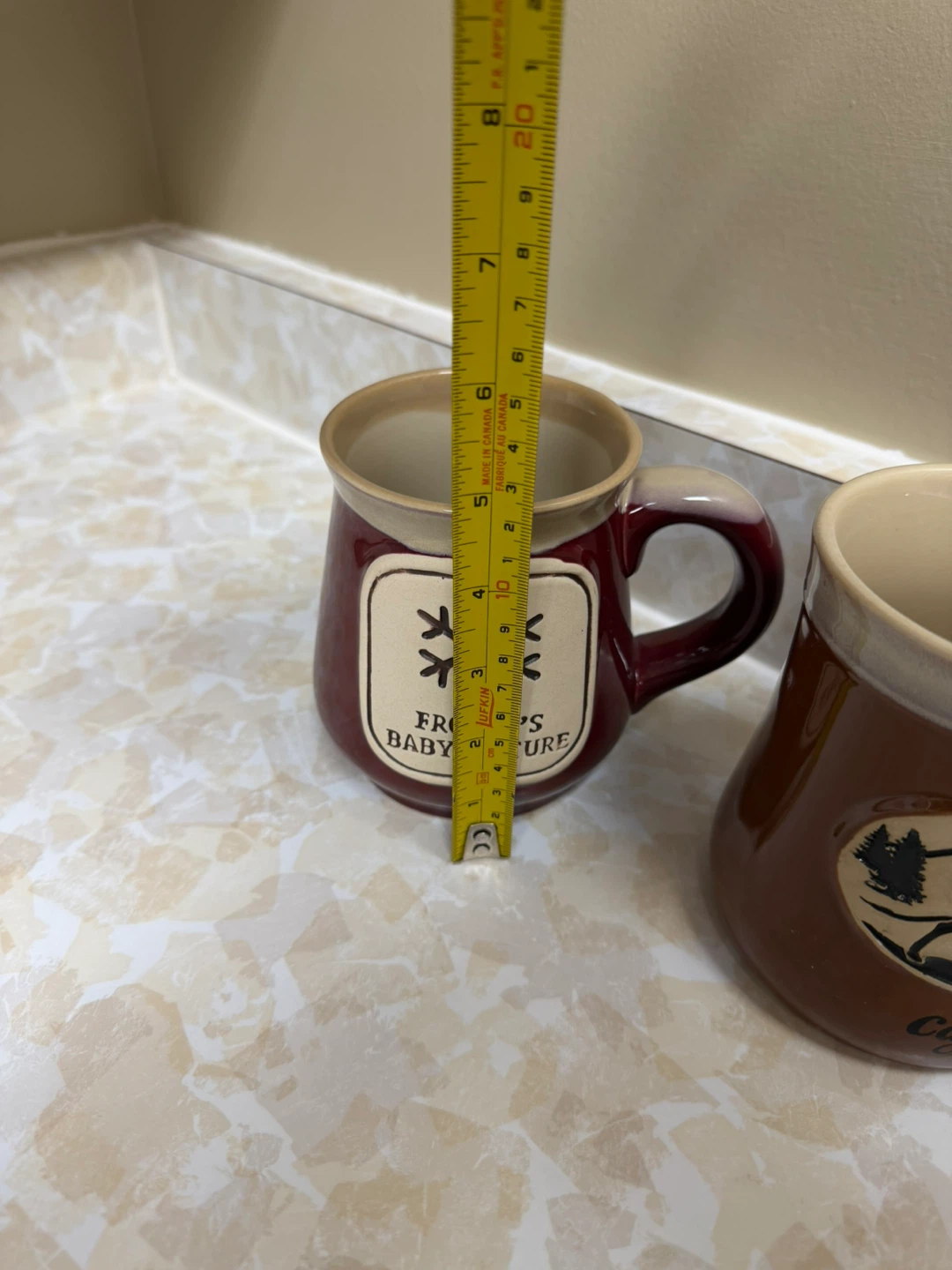 Two "Frosty's Baby Picture" and "Canmore Canada" Mugs - photo 4