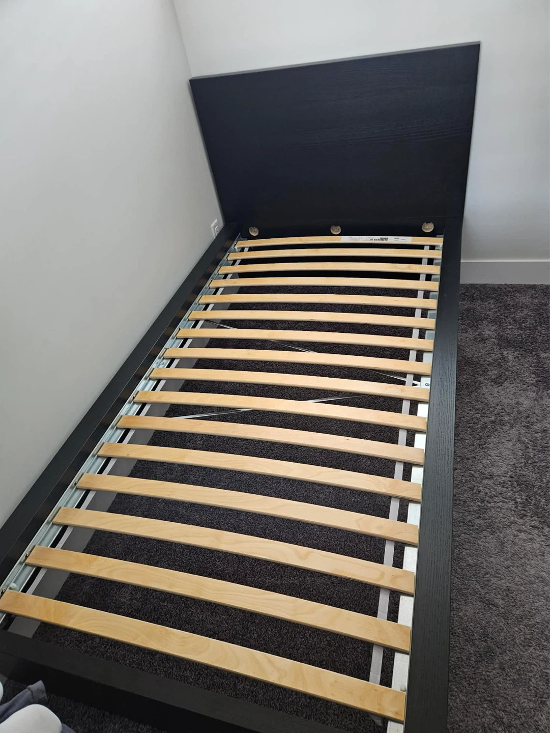IKEA Twin Bed Frame with Slats - photo 2