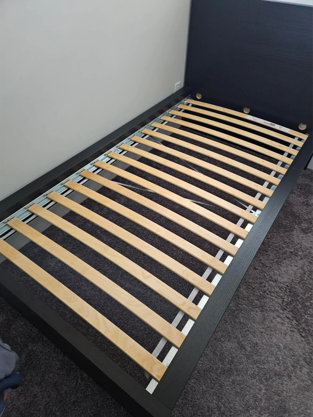 IKEA Twin Bed Frame with Slats - photo 3