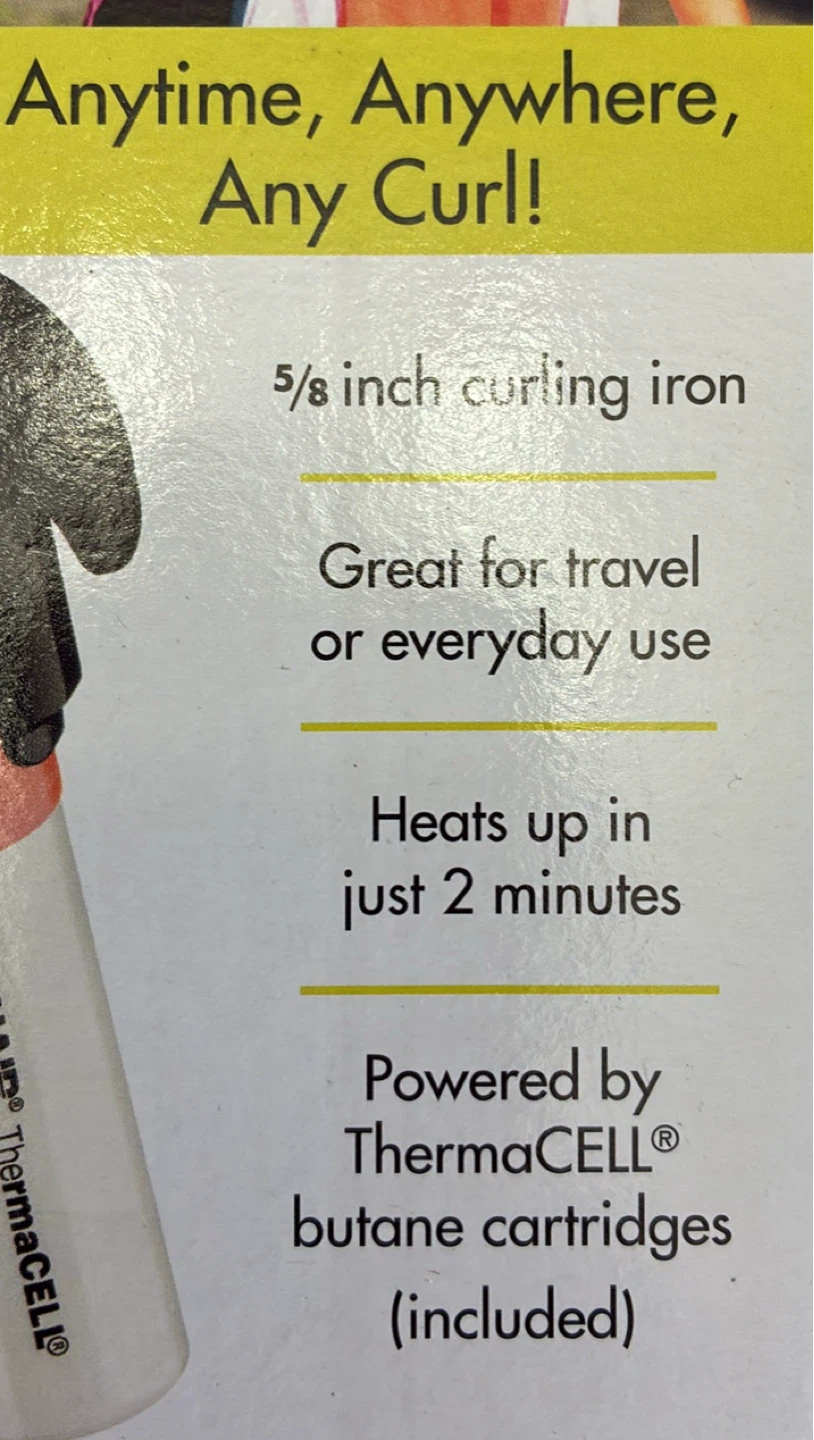 New Conair The Cordless Collection Curling Iron with Travel Case - photo 2