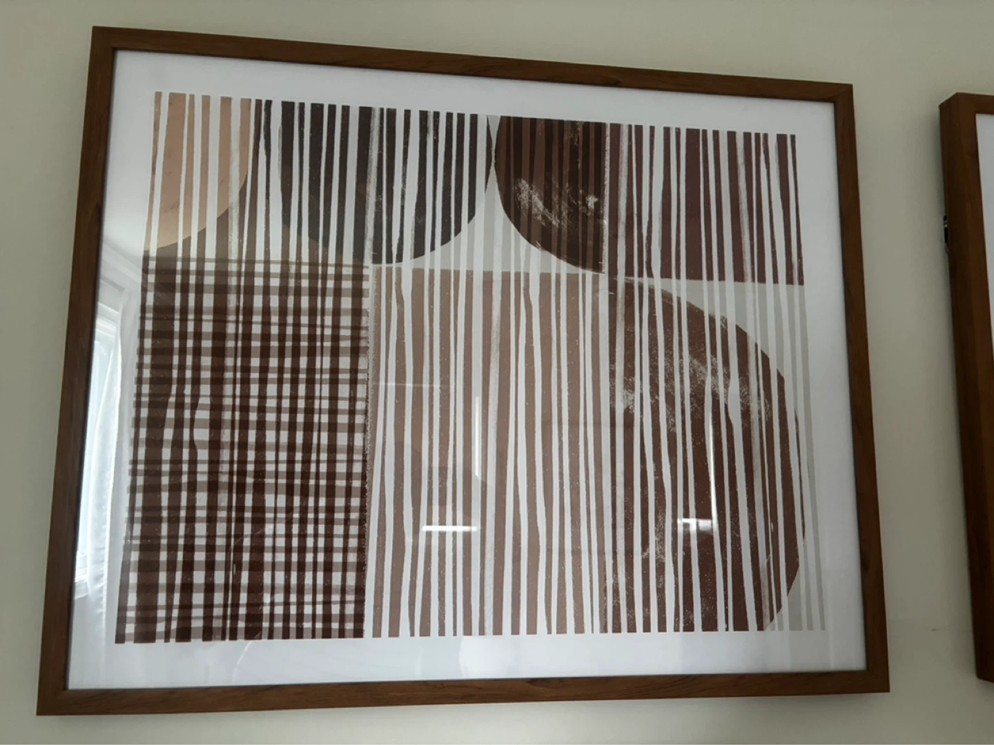 Framed Abstract Artwork (2) - photo 2