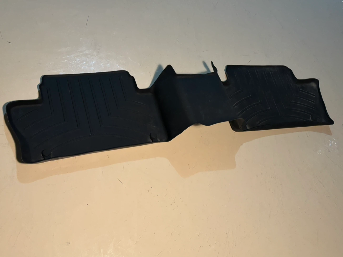 WeatherTech Rear Floor Mat for 2010–2017 Volvo XC60 (Black)