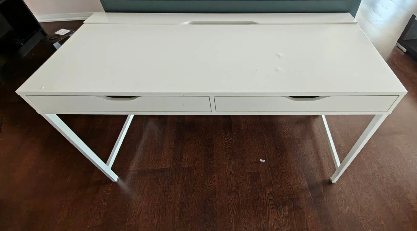 🔥 Moving Sale🔥IKEA ALEX white desk 132cm
