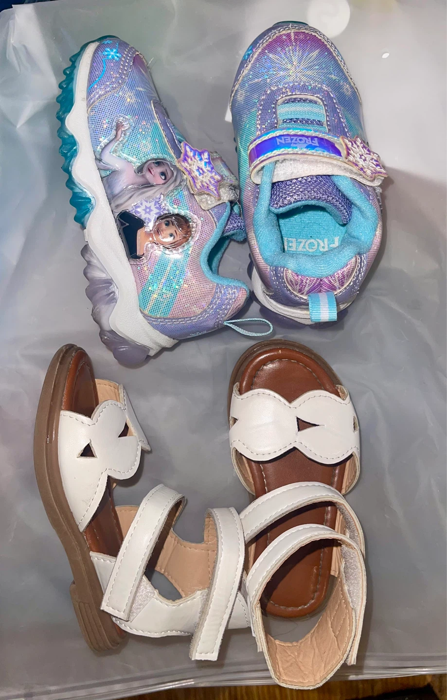 Toddler shoes size 5 sandals and sneakers - photo 2