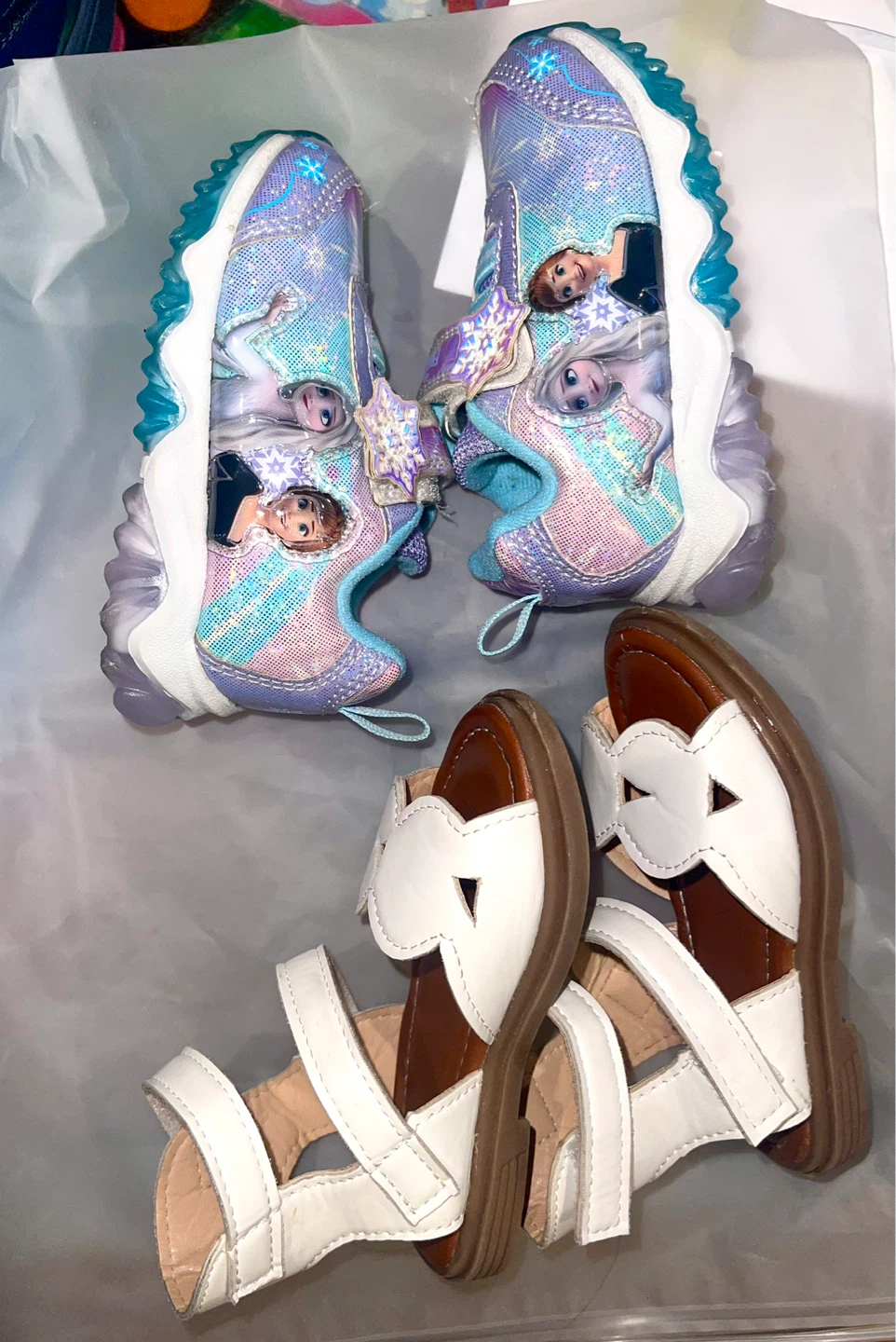 Toddler shoes size 5 sandals and sneakers