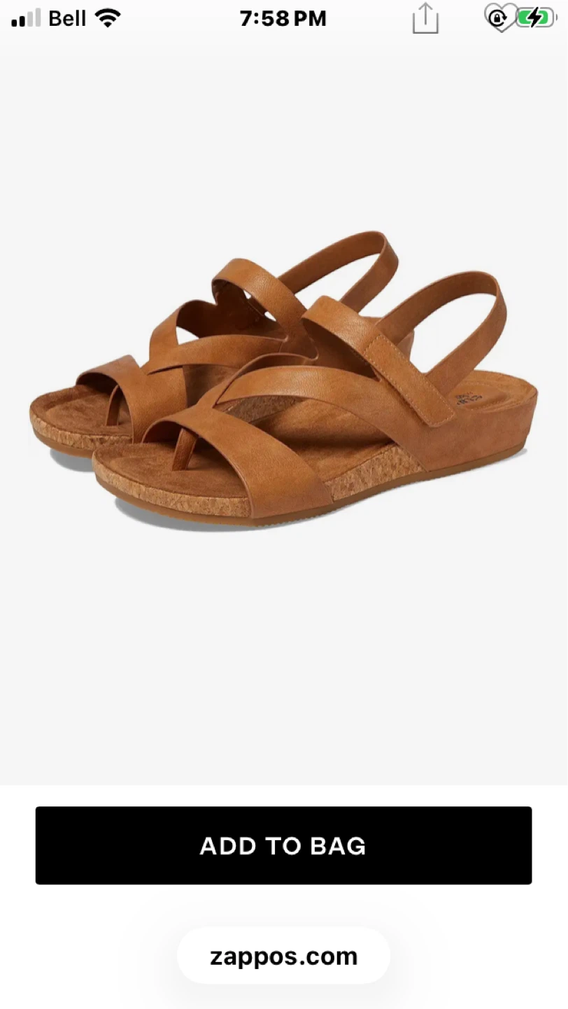 New Women's Slingback Sandals (8.5)
