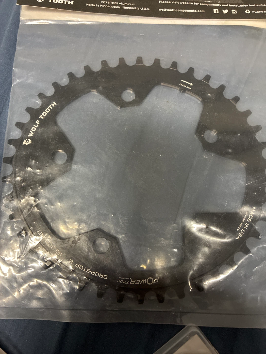 Wolf Tooth Drop-Stop Chainring - photo 3