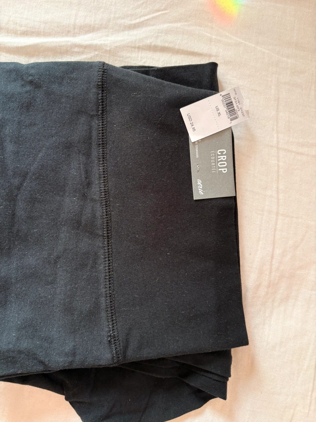 Aerie Black Crop Leggings