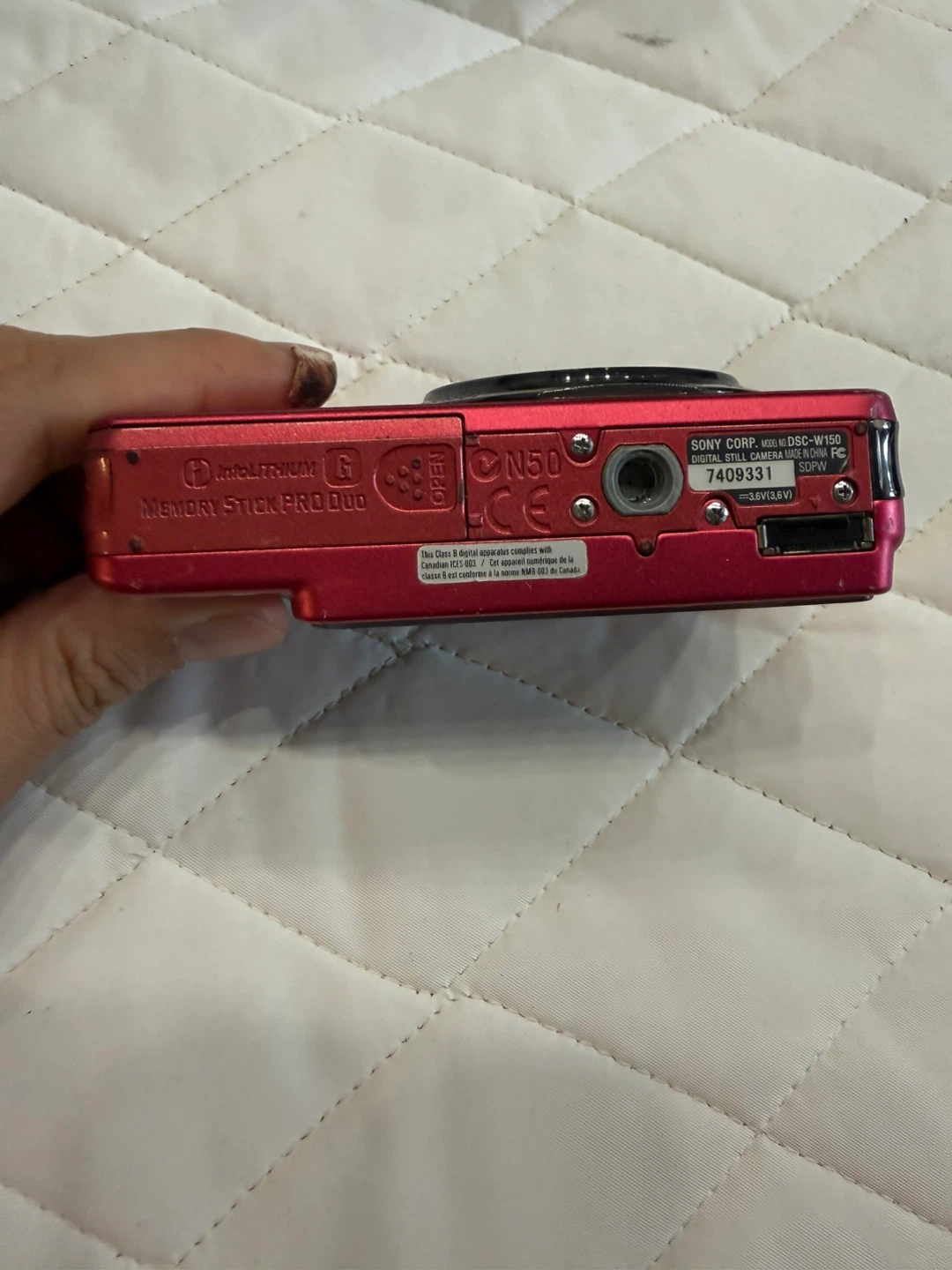 Sony Cyber-shot DSC-W150 Digital Camera - photo 4