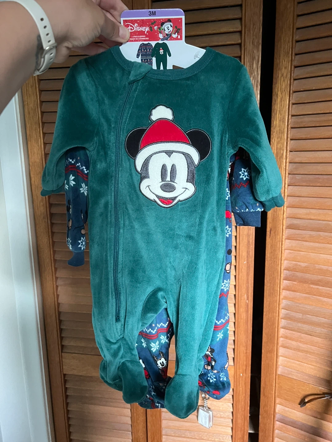 Disney Mickey Mouse Baby Sleepers Set - 3M