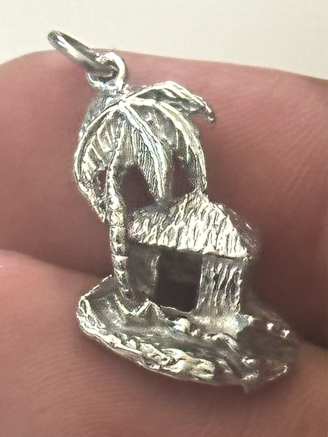 Vintage Sterling charms bbq,Hawaii, Saint Christopher - photo 3
