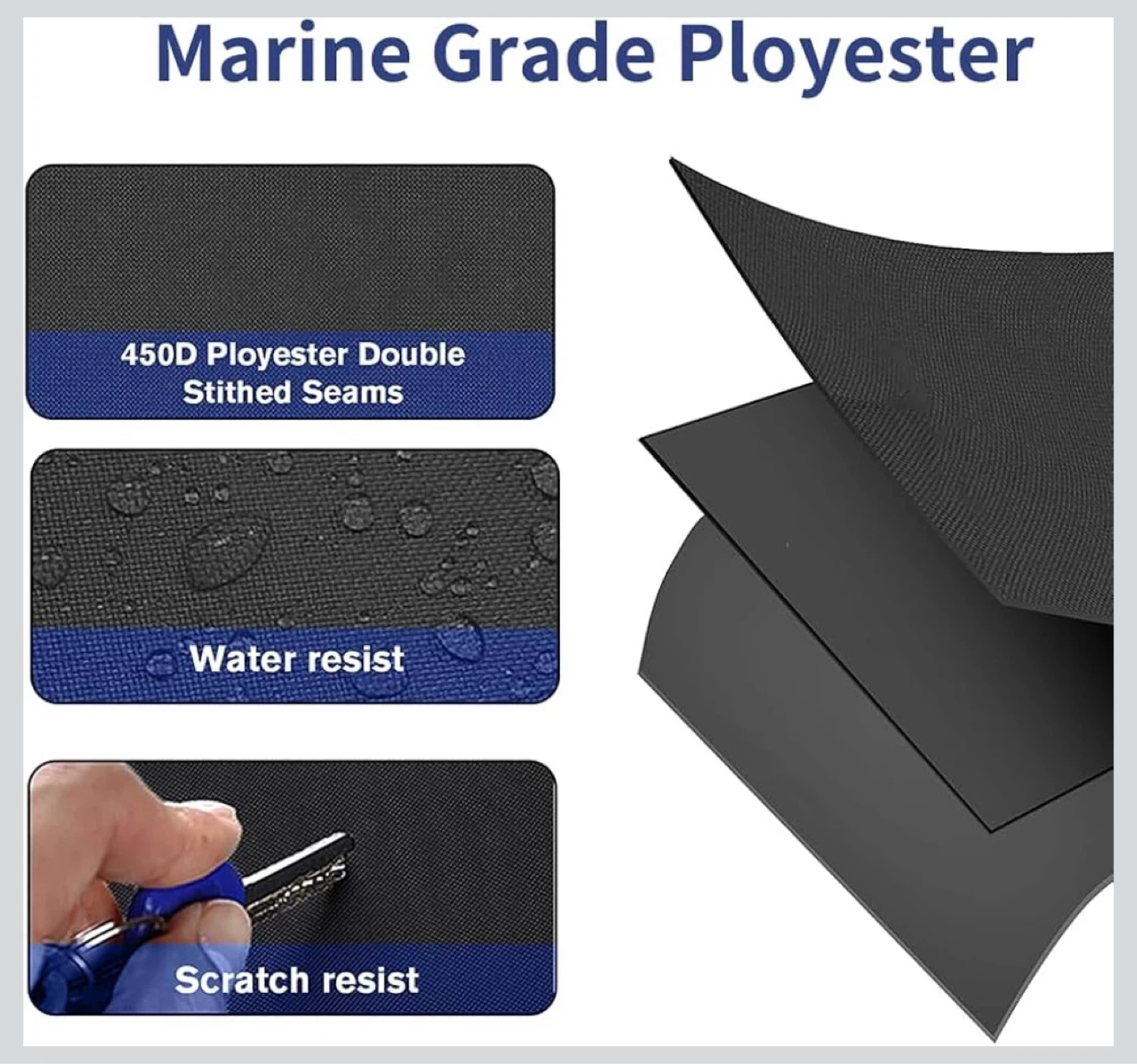 Marine Grade Jet Ski Cover - Waterproof & Sunproof - photo 3