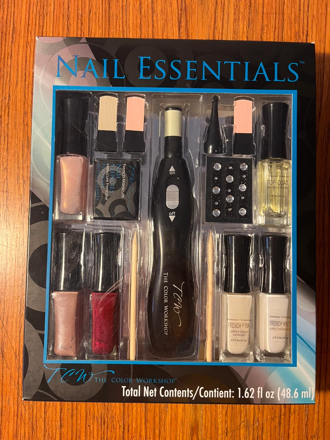 Manicure Kit with Electric Nail Buffer