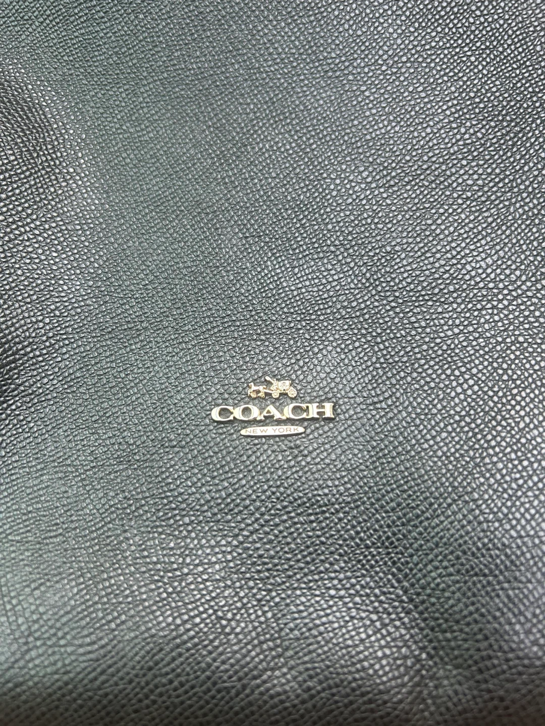 Coach Black Leather Tote Bag - photo 5