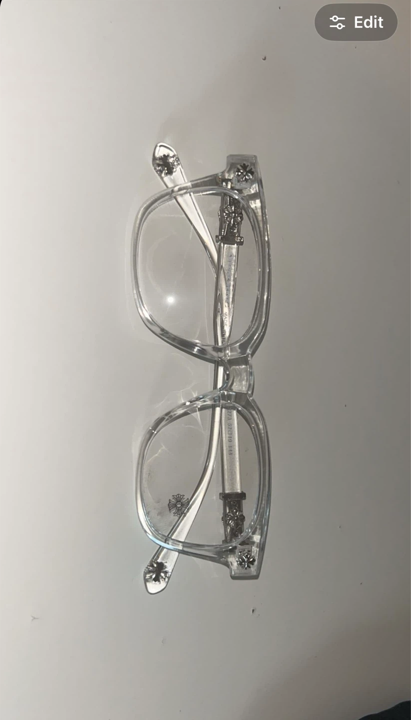 Chrome Hearts Clear glasses