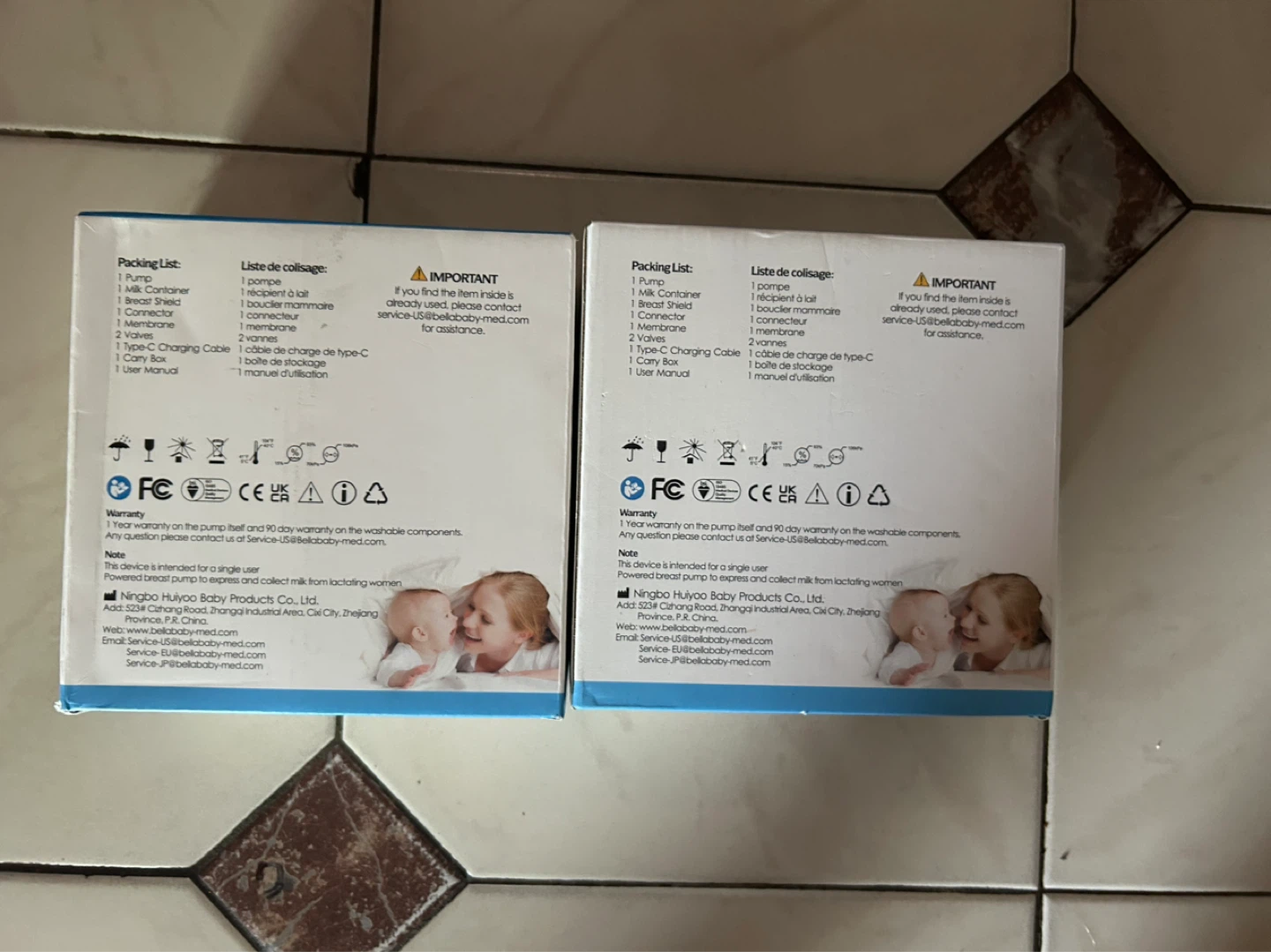 (2 available) Bellababy Wearable Electric Breast Pump - photo 5