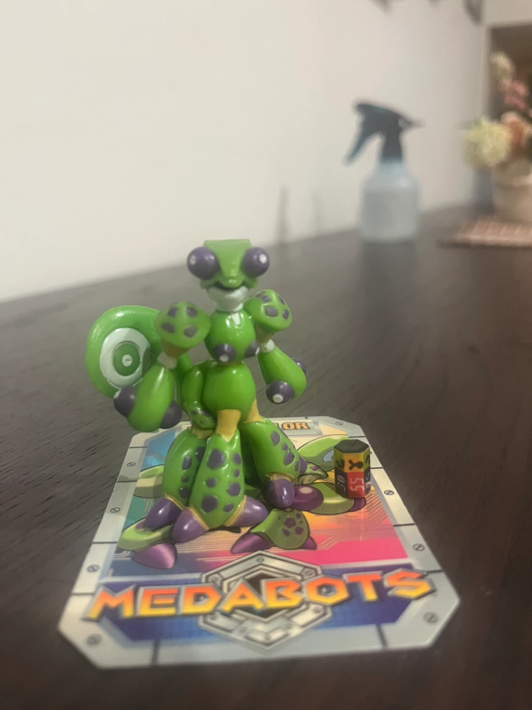 Medabots Multikolor Figure, card, and die
