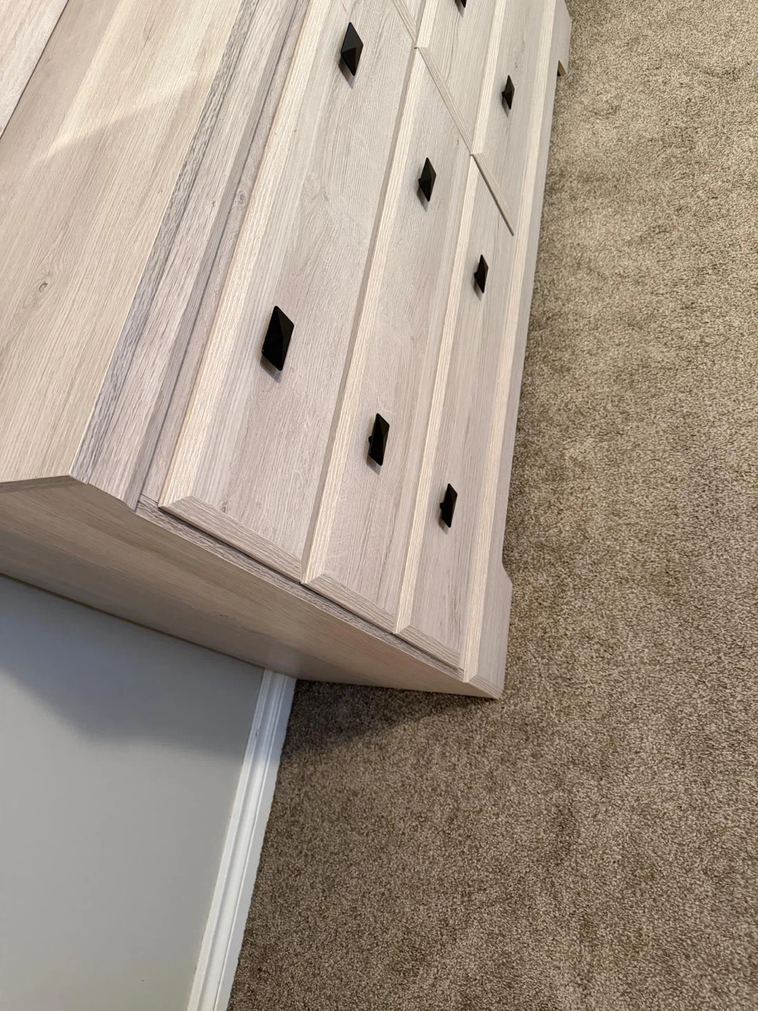Light Wood Dresser with Mirror - photo 3