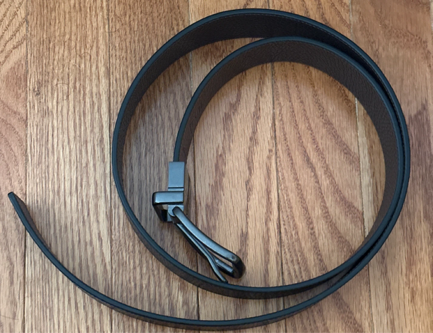 Black Leather Belt