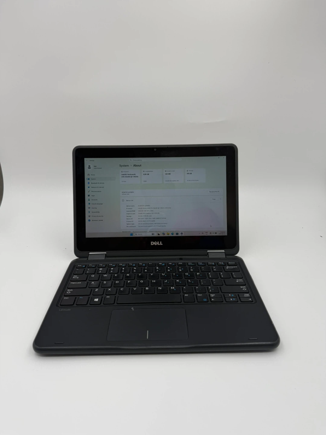 Touchscreen Dell Latitude 3189 With MS Office