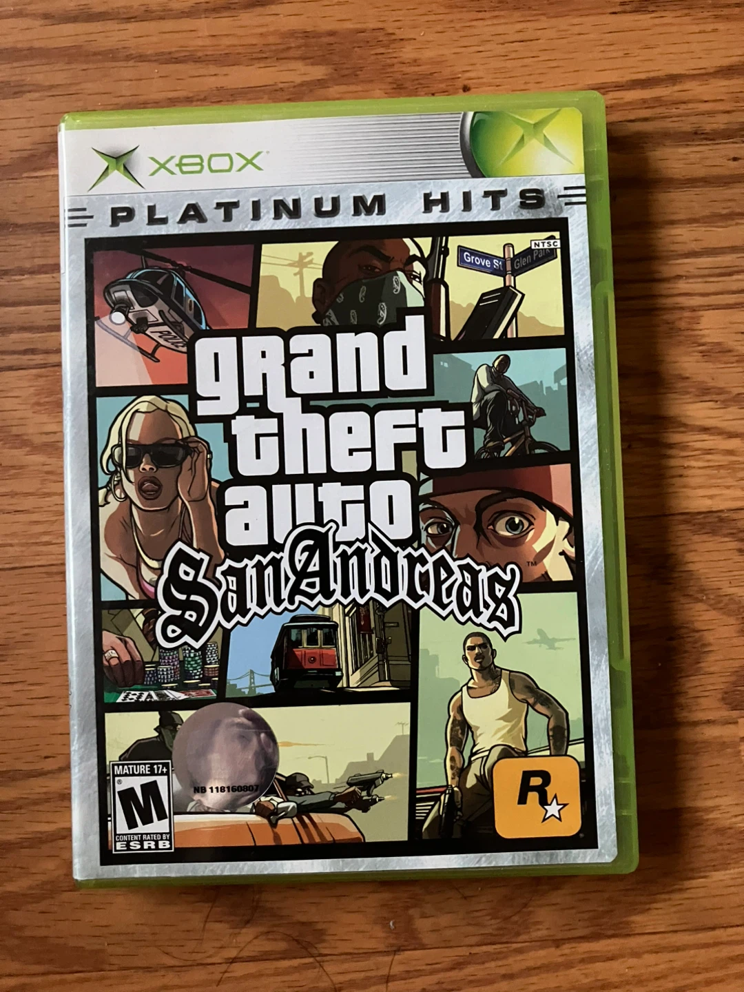 Grand Theft Auto: San Andreas Platinum Hits for Xbox