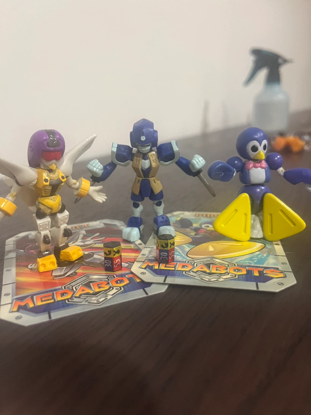 Medabots | Pengin, femjet, and nin-ninja figures (See disc)