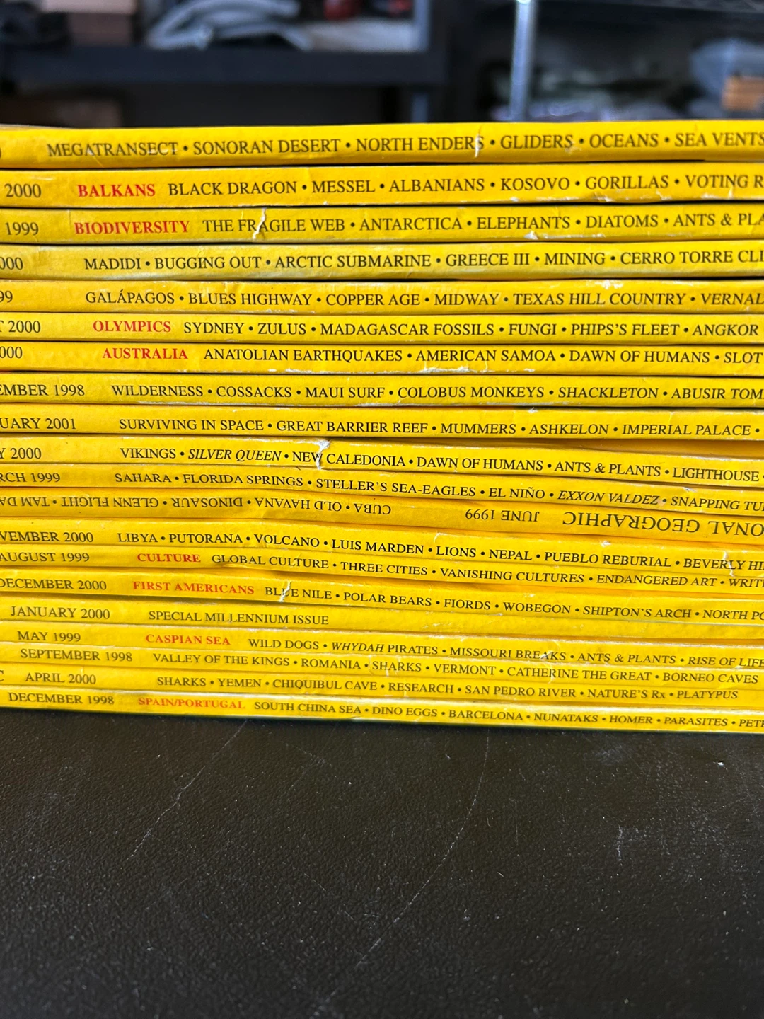 National Geographic Magazine Collection (1998-2001) - photo 2