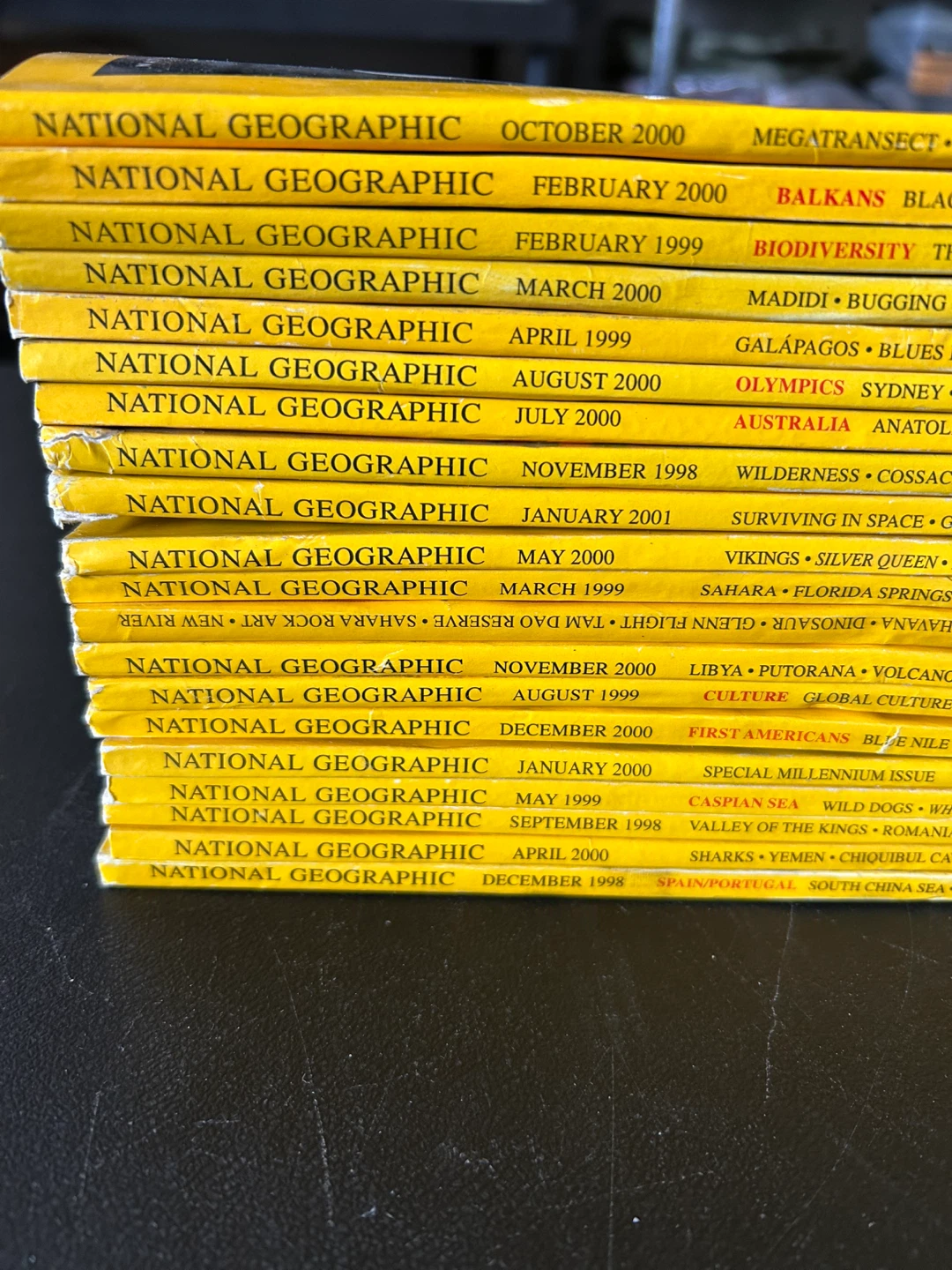 National Geographic Magazine Collection (1998-2001)