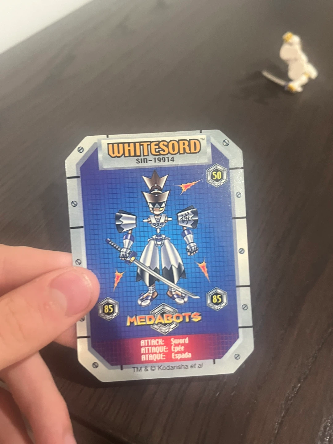 Medabots Whitesword Action Figure - photo 5