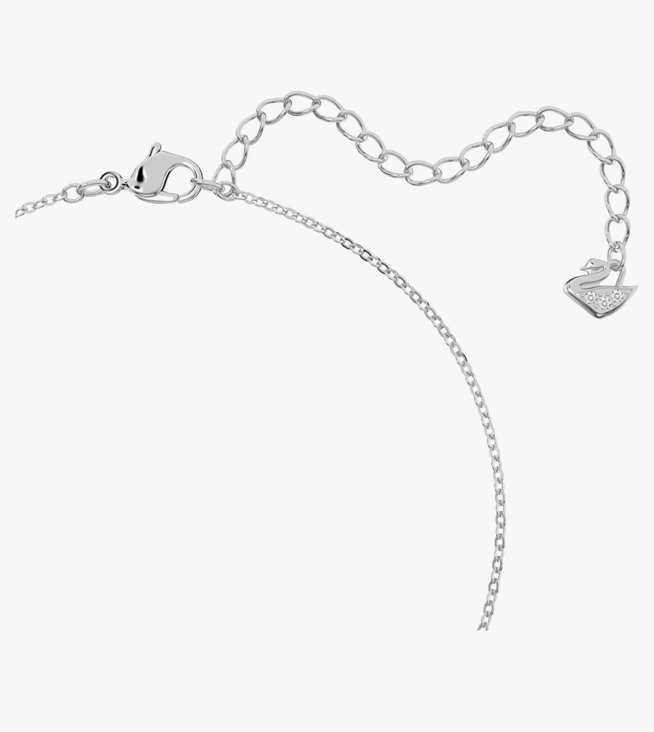 Swarovski Circle Pendant Necklace with Crystals - photo 3