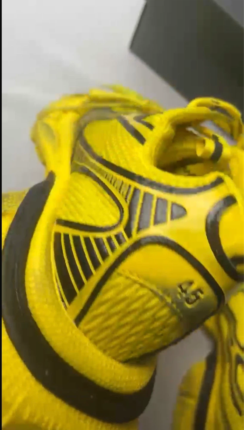 Balenciaga Yellow Triple S Sneakers Size 45 - photo 4