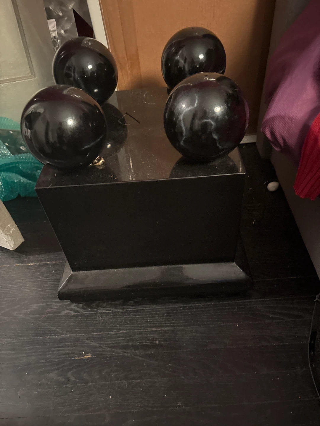 art deco coctail table base