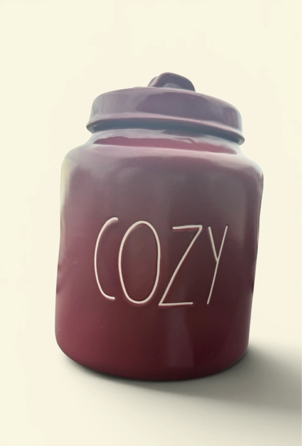 Ceramic Storage Jar with Lid - "Cozy" - photo 2
