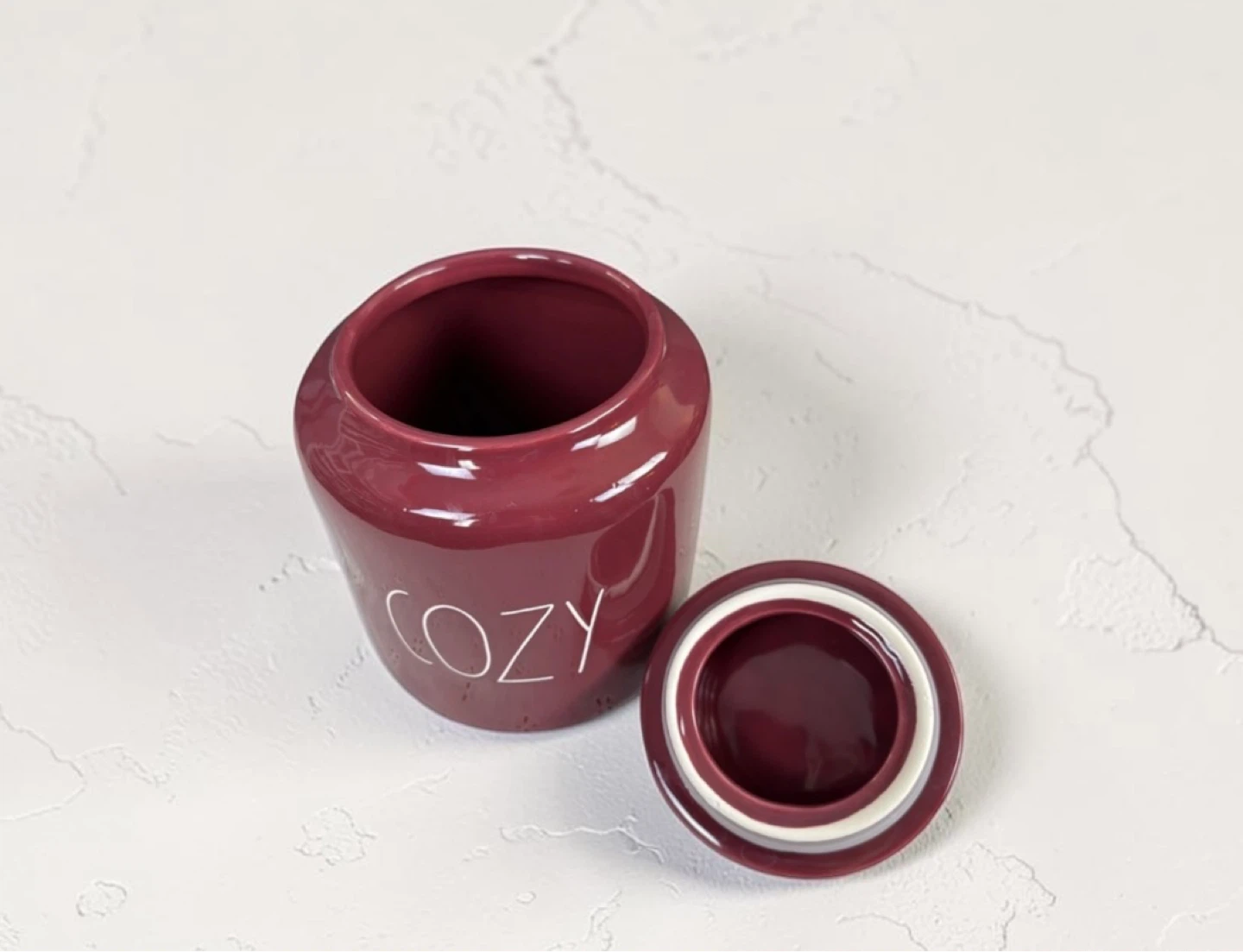 Ceramic Storage Jar with Lid - "Cozy" - photo 3