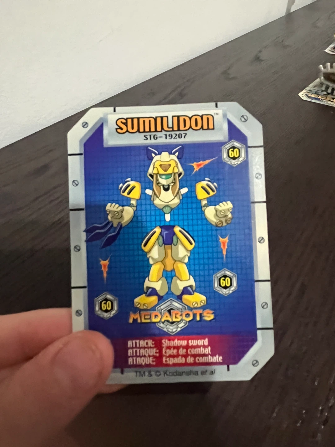 Medabots Sumilidon Figure and Card - photo 4