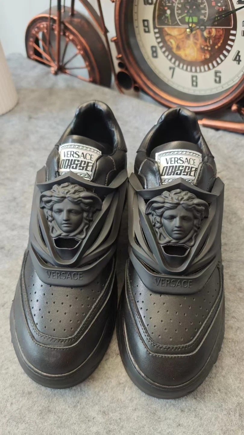Versace Black Medusa Sneakers