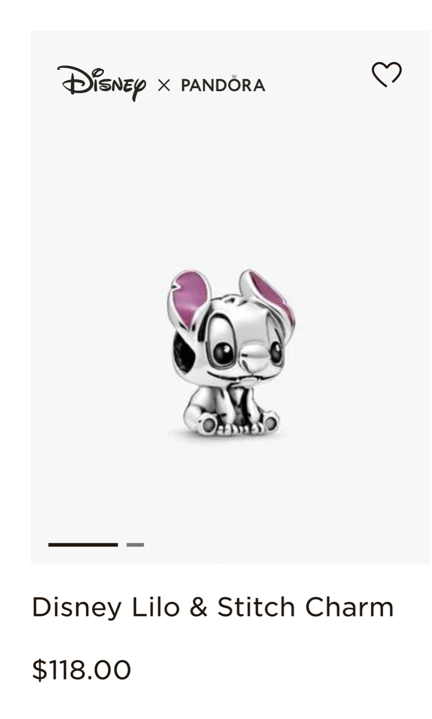 Pandora Disney Stitch Charm