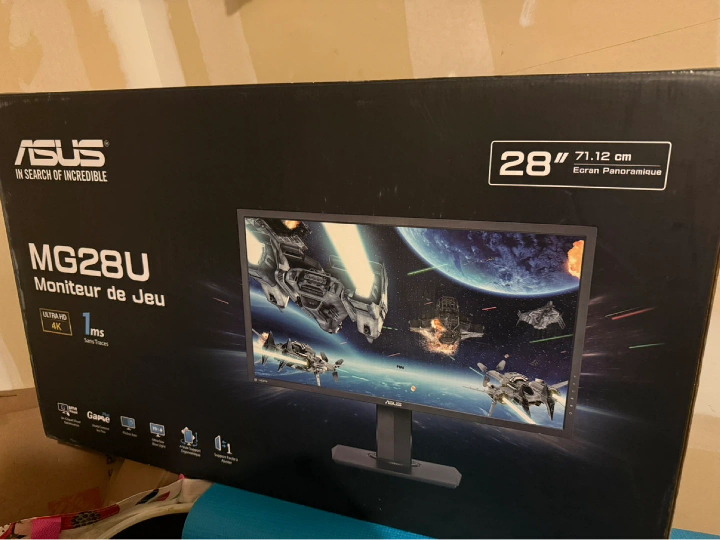 ASUS 4K Gaming Monitor 28 inch MG28U