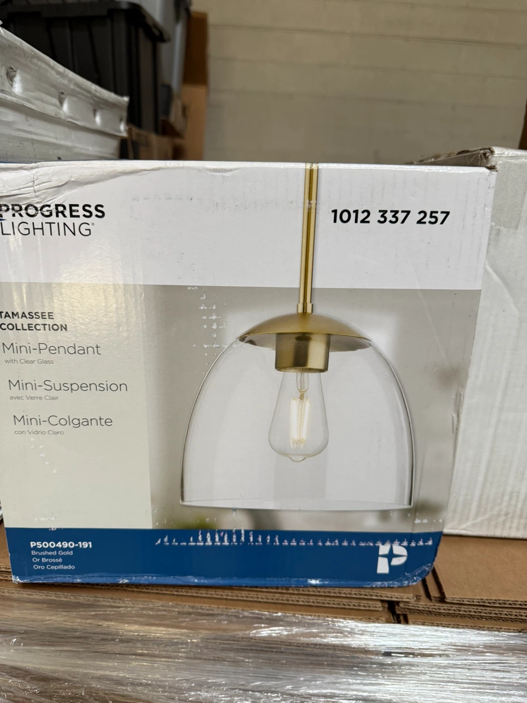 Progress Lighting Tamassee Collection Mini Pendant