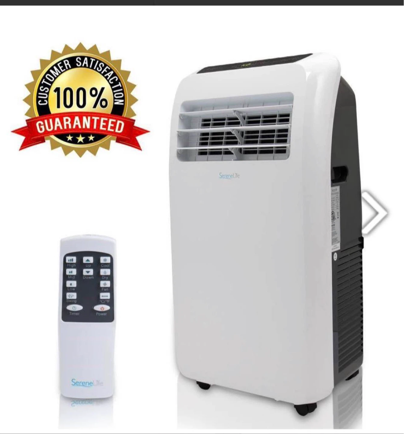 SereneLife Portable Air Conditioner 10,000BTU
