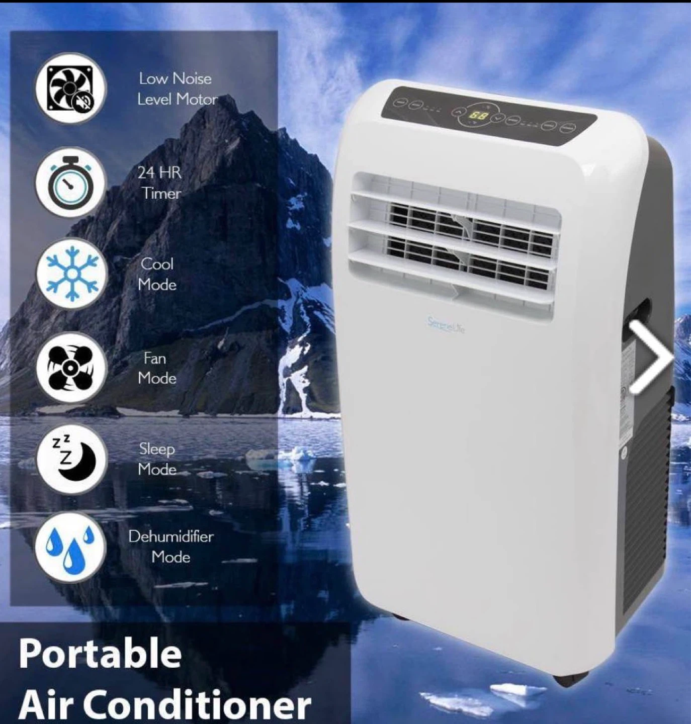 SereneLife Portable Air Conditioner 10,000BTU - photo 4