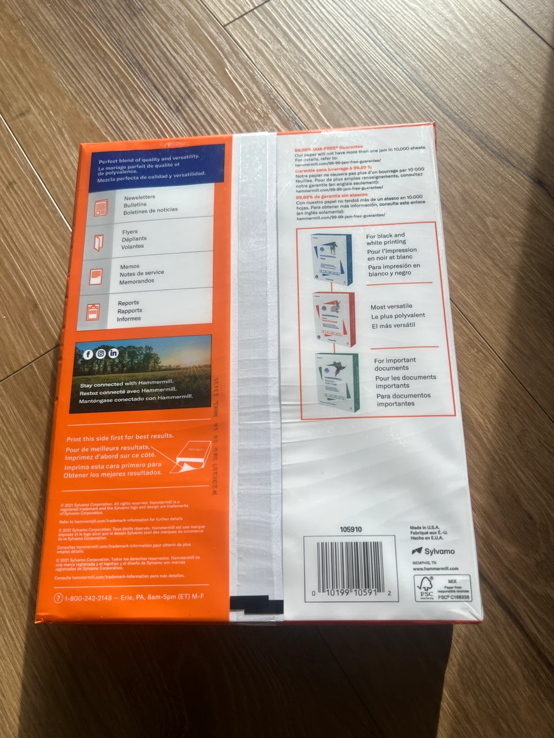 A4 Paper (500 Sheets) + 6 Invisible Tape Rolls – Brand New - photo 3