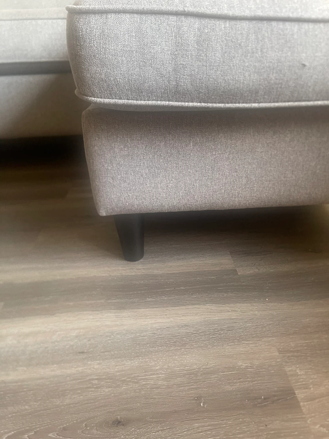 Gray Sectional Sofa with Chaise - photo 3