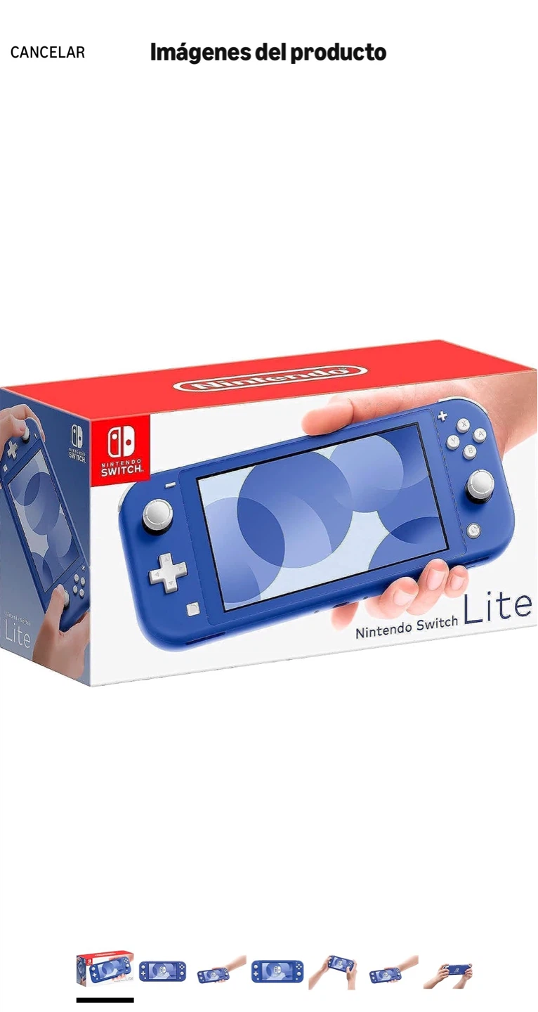 Nintendo Switch Lite Blue - Excellent Condition